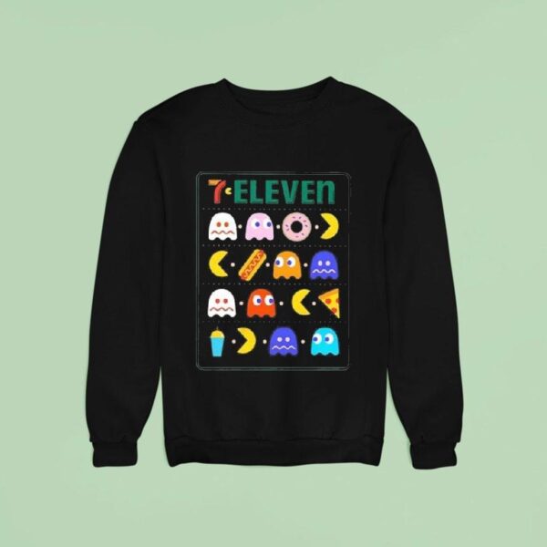 Mark Hoppus Wearing Eleven Pac Man Sweatshirt