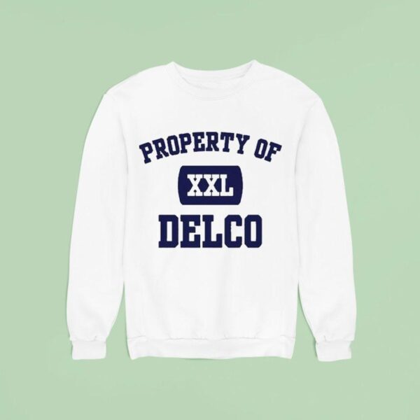 Mark Ruffalo Property Of Delco Sweatshirt