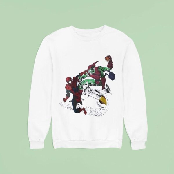 Marvel Comics Spider Man And Green Goblin Sweatshirt