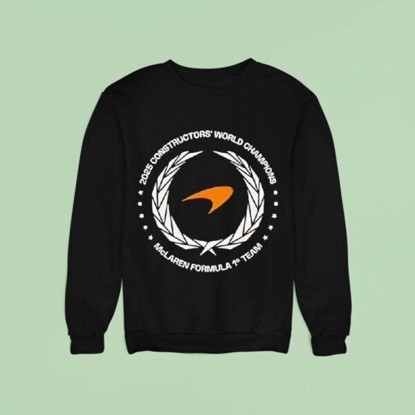 Mclaren Formula Team Constructors World Champions Logo Sweatshirt