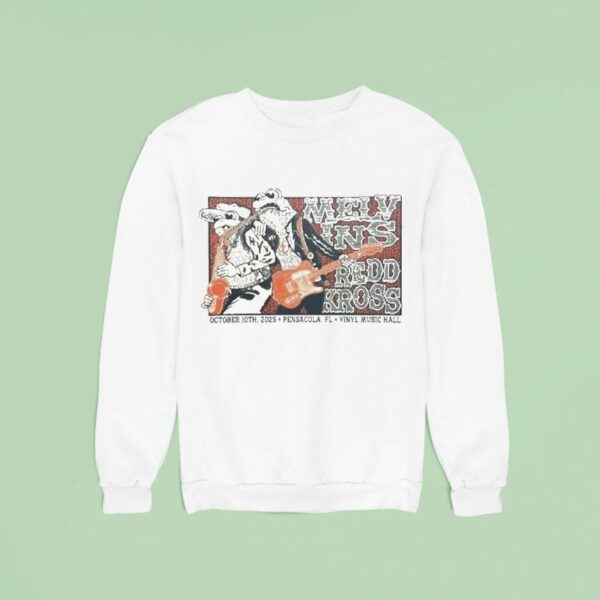 Melvins And Redd Kross Pensacola Fl Frogs Sweatshirt