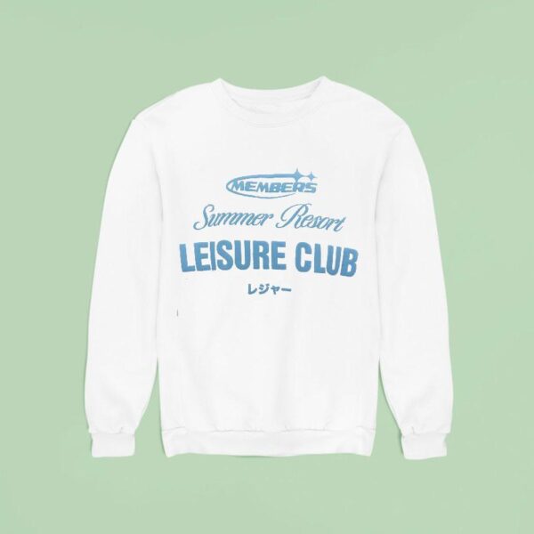 Members Summer Resort Leisure Club Sweatshirt