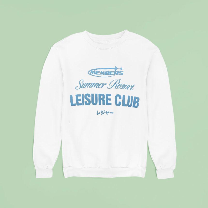 Members Summer Resort Leisure Club Sweatshirt Members Summer Resort Leisure Club Sweatshirt