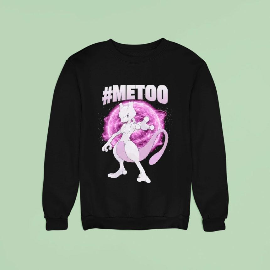 Metoo Pokemon Mewtwo Transformed Sweatshirt Metoo Pokemon Mewtwo Transformed Sweatshirt