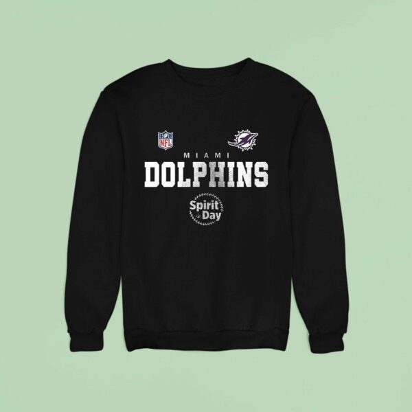 Miami Dolphins Stand Against Bullying Spirit Day Sweatshirt