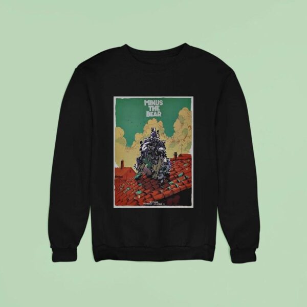 Minus The Bear October Los Angeles Ca Sweatshirt