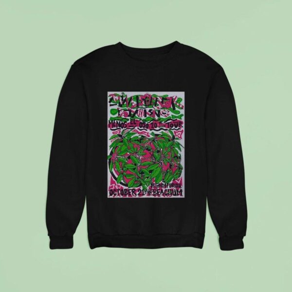 Minus The Bear October Orlando Fl In The Beacham Sweatshirt