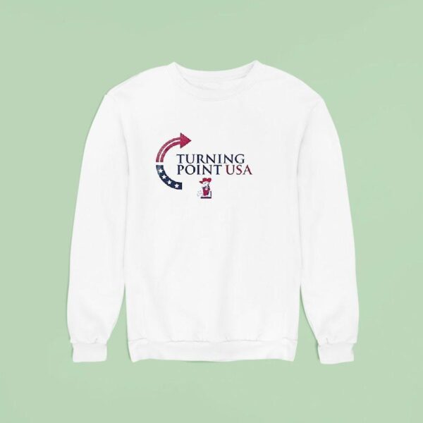 Mississippi University Ole Miss Rebels X Charlie Kirk Turning Point Usa Sweatshirt