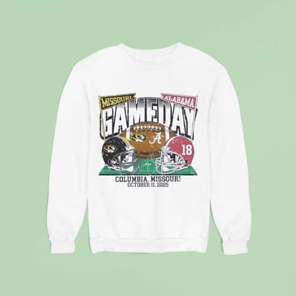 Missouri Tigers Vs Alabama Crimson Tide Columbia Missouri Gameday Sweatshirt
