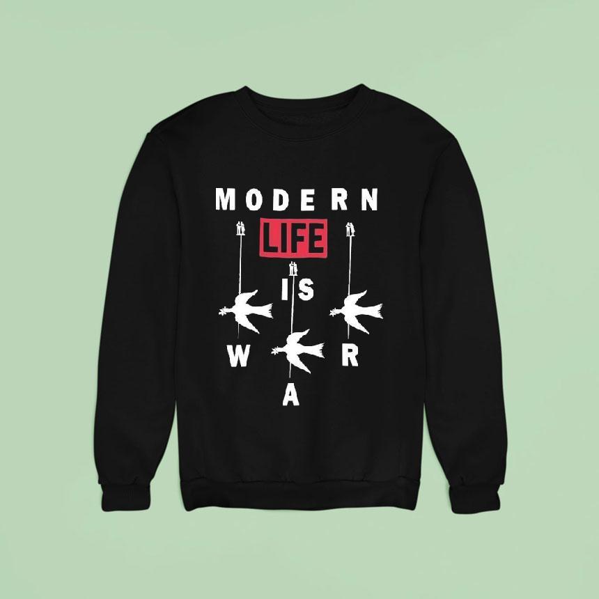 Modern Life Is War Tribulation Sweatshirt Modern Life Is War Tribulation Sweatshirt