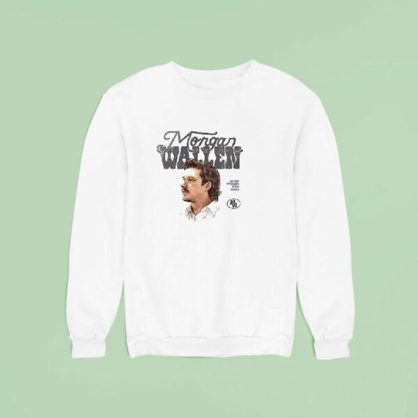 Morgan Wallen I M The Problem Tour Photo Portrait Dates Sweatshirt