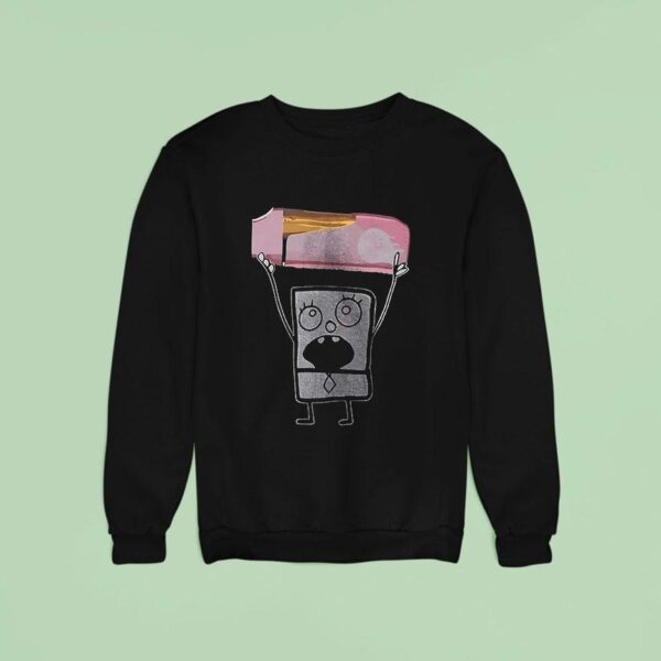 Muha Pink Doodlebob Sweatshirt