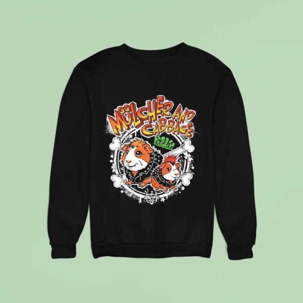 Mulcher And Cabbag Cj Wildheart Two Guinea Pigs Sweatshirt