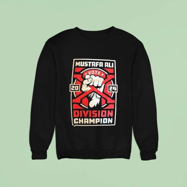 Mustafa Ali Vote Division Champion Sweatshirt