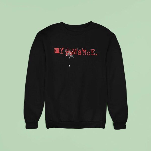 My Chemical Romance Thank You For The Venom Spider Sweatshirt