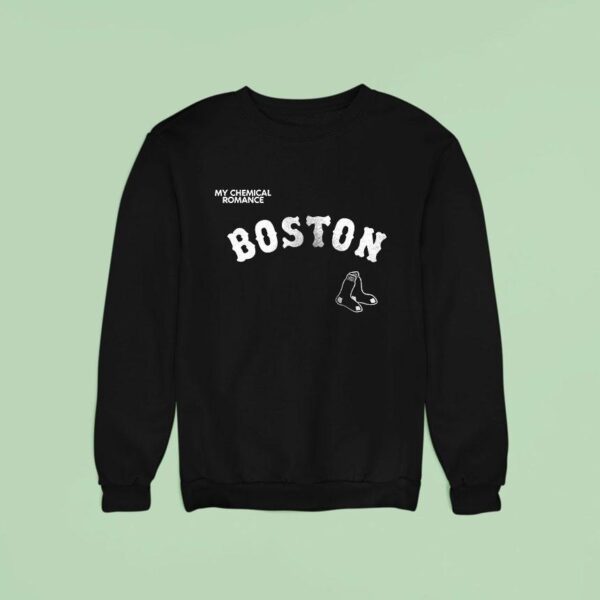 My Chemical Romance X Boston Red Sox The Black Parade Signature Sweatshirt