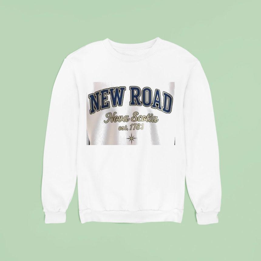 New Road Nova Scotia Est Sweatshirt New Road Nova Scotia Est Sweatshirt