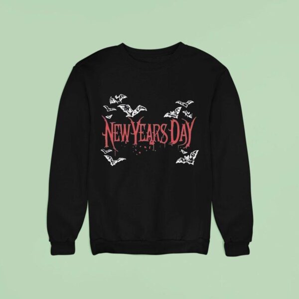 New Year S Day Bats Sweatshirt
