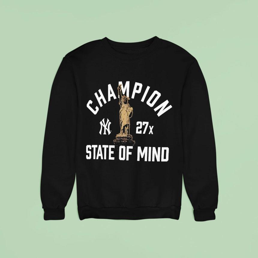 New York Yankees Champion State Of Mind X Sweatshirt New York Yankees Champion State Of Mind X Sweatshirt