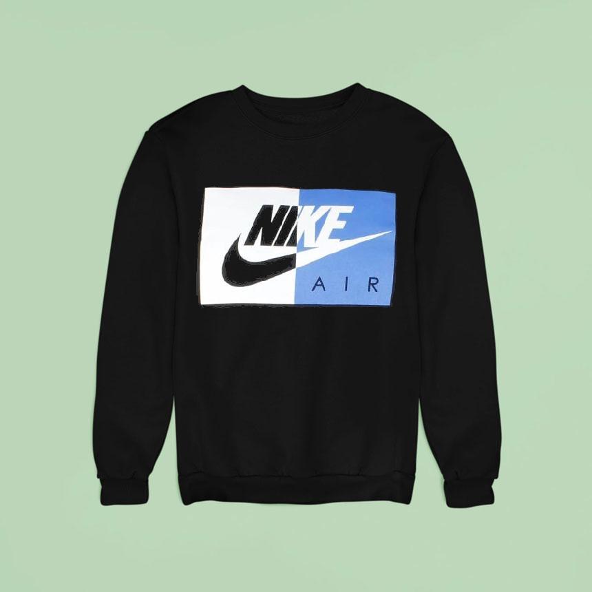 Nike Men S Dual Block Air Graphic Sweatshirt Nike Men S Dual Block Air Graphic Sweatshirt