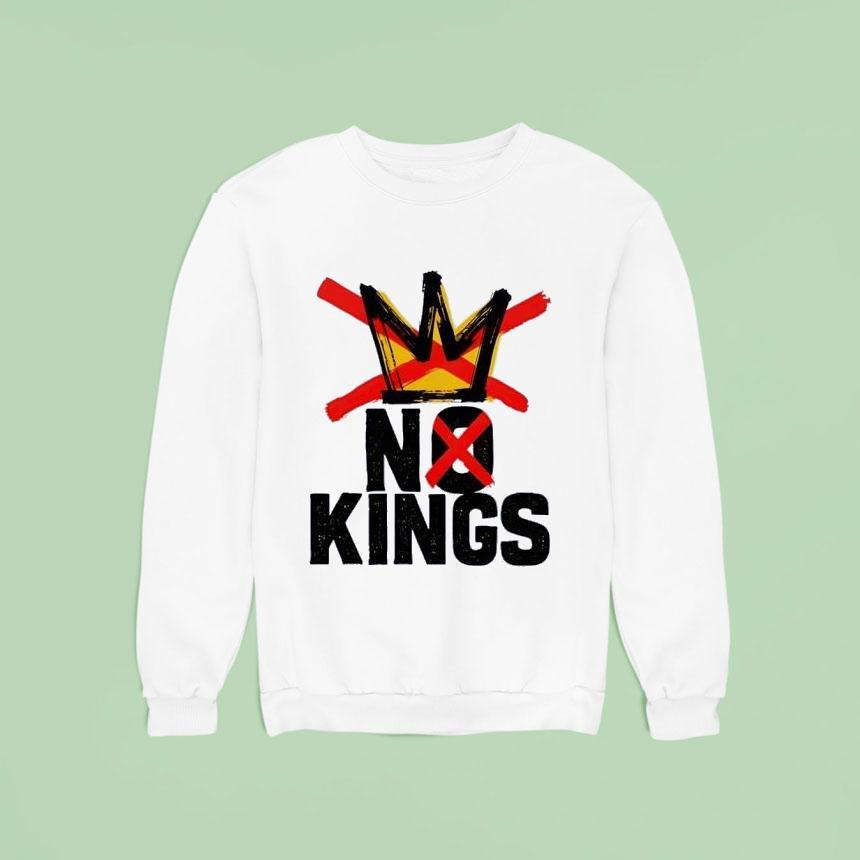 No Kings In America Anti Trump Sweatshirt No Kings In America Anti Trump Sweatshirt