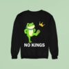 No Kings Men Women Portland Frog Protes Sweatshirt