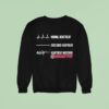 Normal Heartbeat Deceased Heartbeat Heartbeat Watching Ohio State Buckeyes Sweatshirt