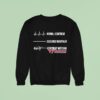 Normal Heartbeat Deceased Heartbeat Heartbeat Watching Virginia Tech Hokies Sweatshirt