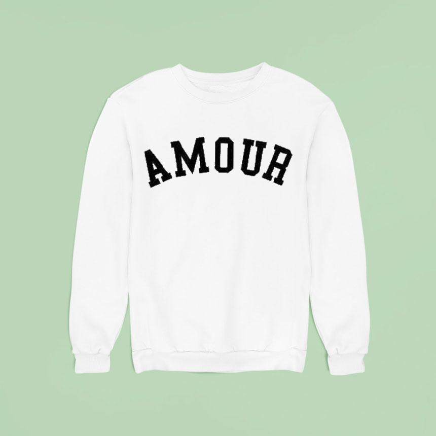 Not Dead Yet Nell Serrano Amour Sweatshirt Not Dead Yet Nell Serrano Amour Sweatshirt