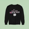 Notre Dame Fighting Irish Logo And Name Tackle Cancer Logo Sweatshirt