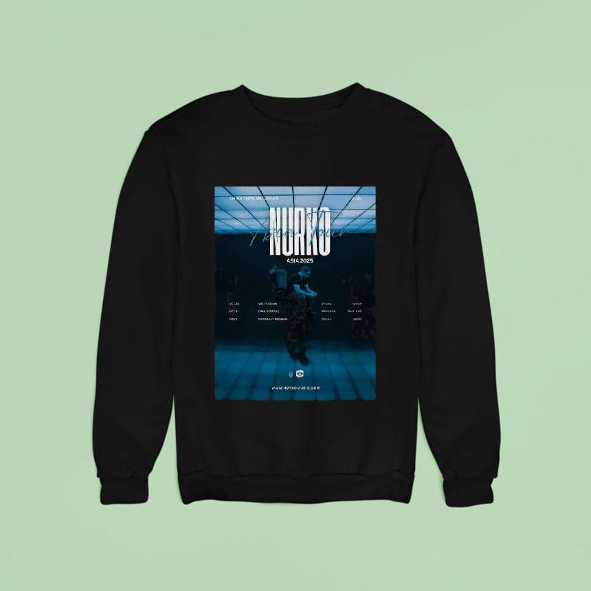 Nurko Asia Tour China Thailand Japan Sweatshirt Nurko Asia Tour China Thailand Japan Sweatshirt