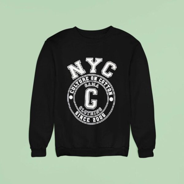 Nyc Culture On Cott Since Clothing Sweatshirt
