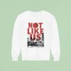 Oklahoma Thunder Not Like Us Best In The West Mvp Seed Sweatshirt