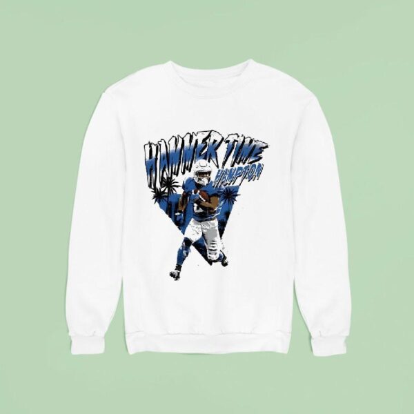 Omarion Hampton Los Angeles Chargers Hammer Time Sweatshirt