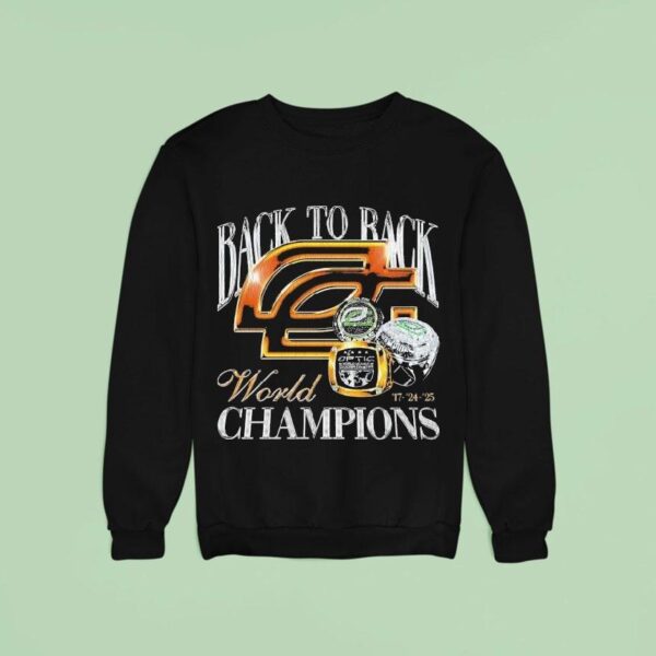 Optic Gaming Back To Back World Champions Rings Sweatshirt