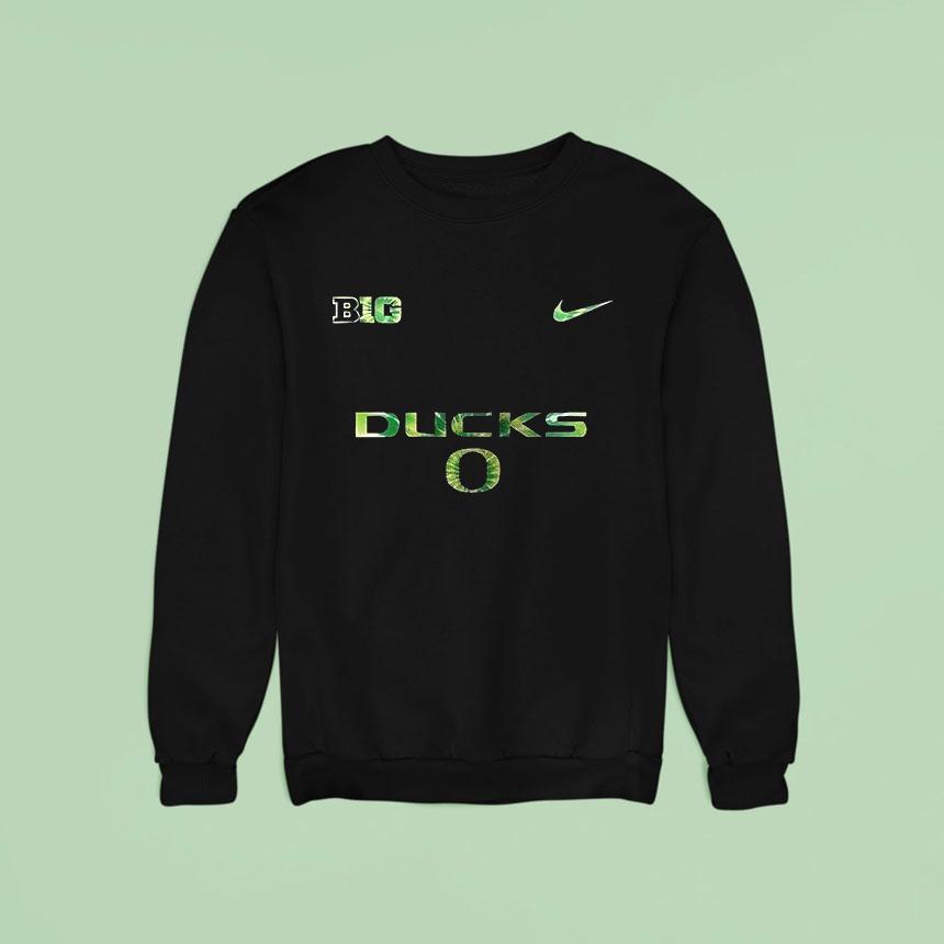 Oregon Ducks X Grateful Dead Grateful Duck Logo Mascots Sweatshirt Oregon Ducks X Grateful Dead Grateful Duck Logo Mascots Sweatshirt