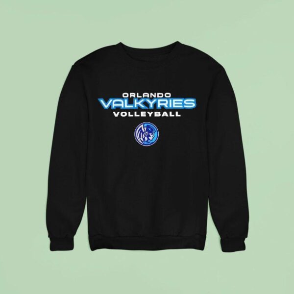 Orlando Valkyries Icon Wordmark Logo Sweatshirt