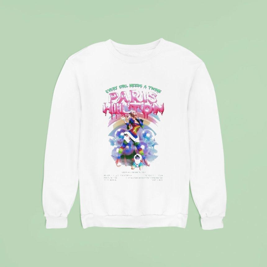 Paris Hilton Every Girl Needs A Thing Rainbow Brite Halloween Sweatshirt Paris Hilton Every Girl Needs A Thing Rainbow Brite Halloween Sweatshirt