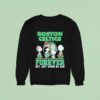 Peanuts Comic Characters Boston Celtics Forever Not Just When We Win Sweatshirt