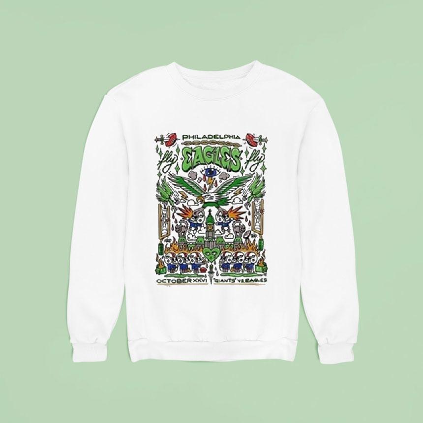 Philadelphia Eagles Vs New York Gians Week Sweatshirt Philadelphia Eagles Vs New York Gians Week Sweatshirt