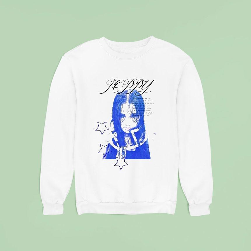 Poppy Blue Pop Star Sweatshirt Poppy Blue Pop Star Sweatshirt