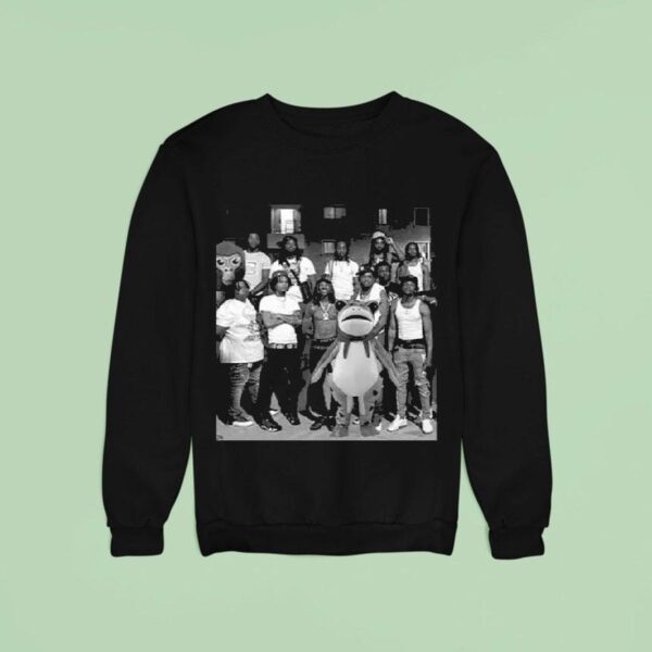 Portland Frog King Protes Sweatshirt