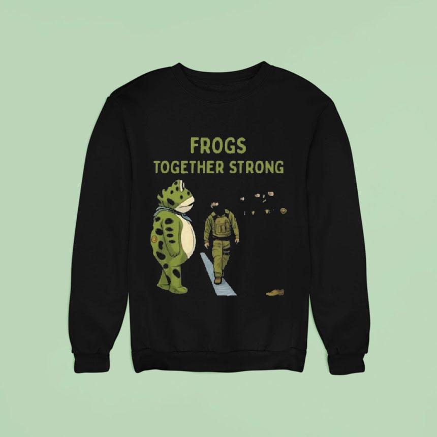 Portland Frog Protest Sweatshirt Portland Frog Protest Sweatshirt
