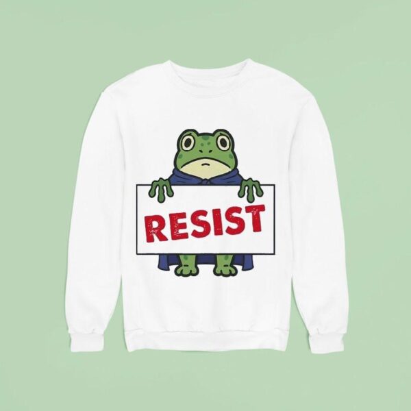 Portland Frog Protest Resis Sweatshirt
