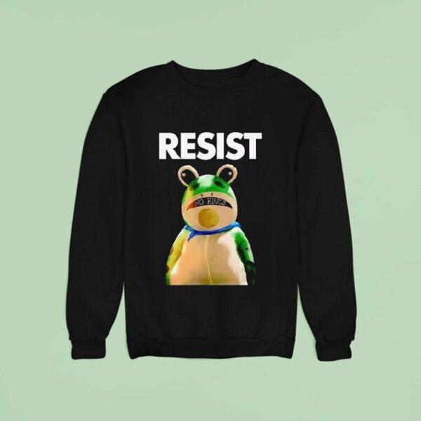 Portland Frog Resist No Kings Sweatshirt