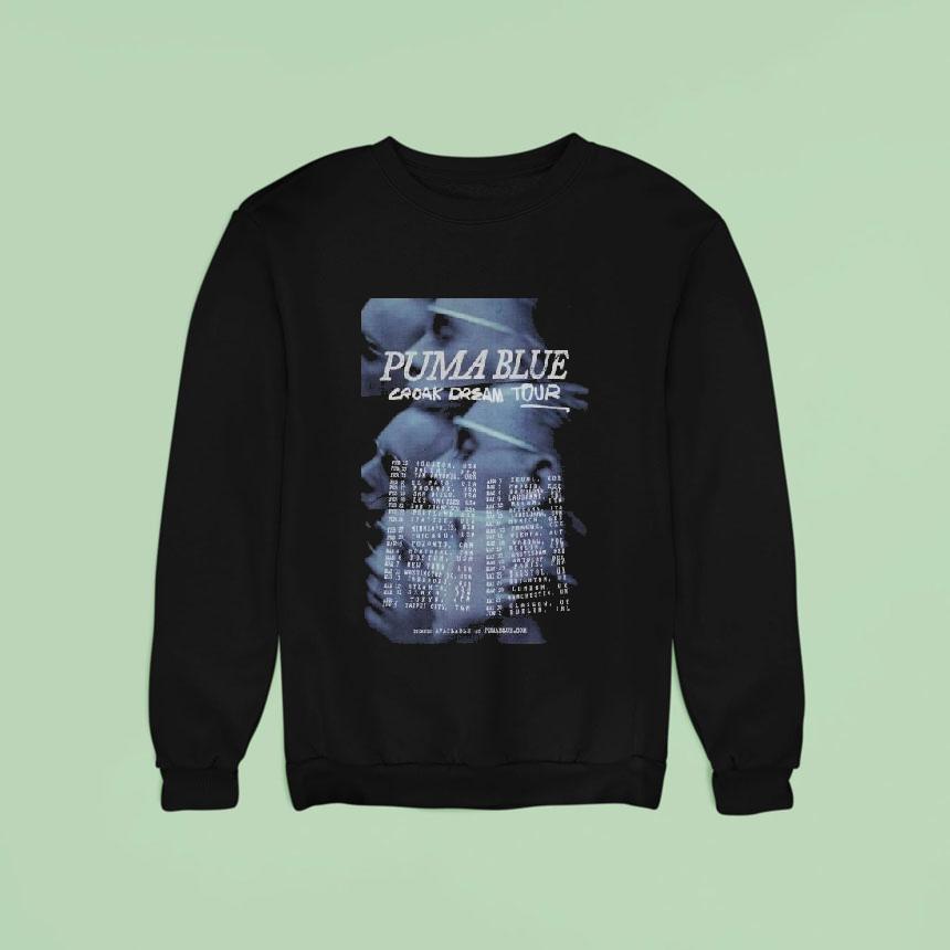 Puma Blue Croak Dream Tour Sweatshirt Puma Blue Croak Dream Tour Sweatshirt