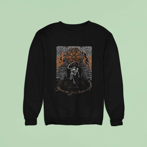 Queens Of The Stone Age Le Grand Rex Paris Long Live The Queens Logo Sweatshirt