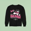 Real Bears Fans Wear Pink Sweatshirt