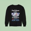 Real Women Love Baseball Smart Women Love The Toronto Blue Jays Signatures Sweatshirt
