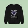 Real Women Love Football Smart Women Love The Baltimore Ravens Heart Diamond Sweatshirt